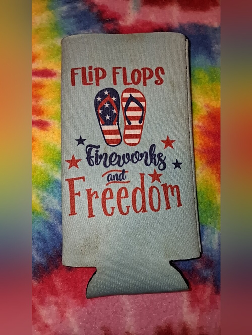 4th of July Can Cooler